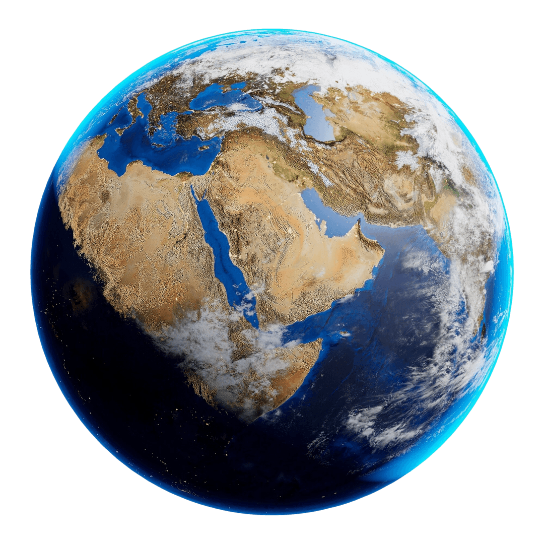 Earth globe